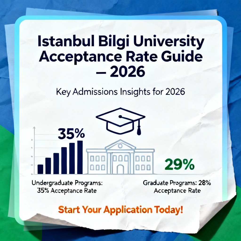 Istanbul Bilgi University acceptance rate 2026 guide
