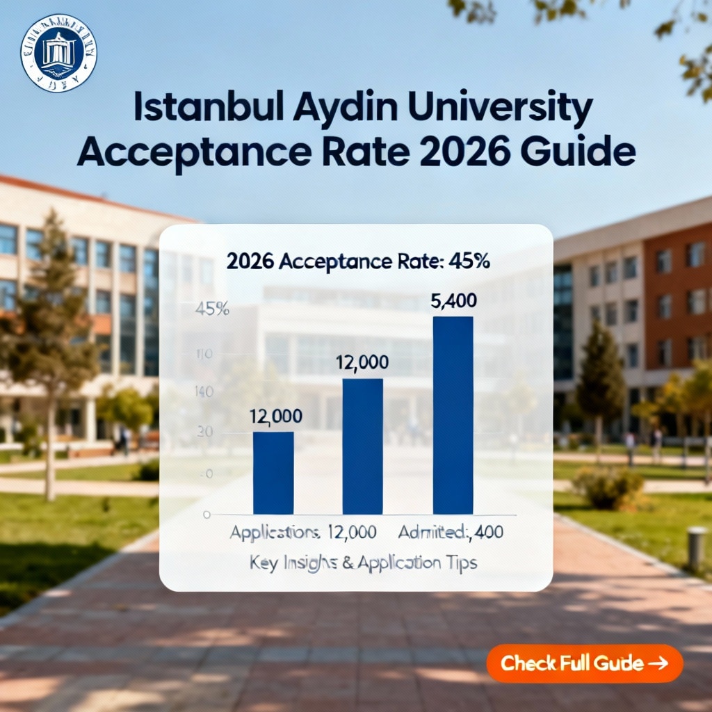 Istanbul Aydın University acceptance rate 2026 guide
