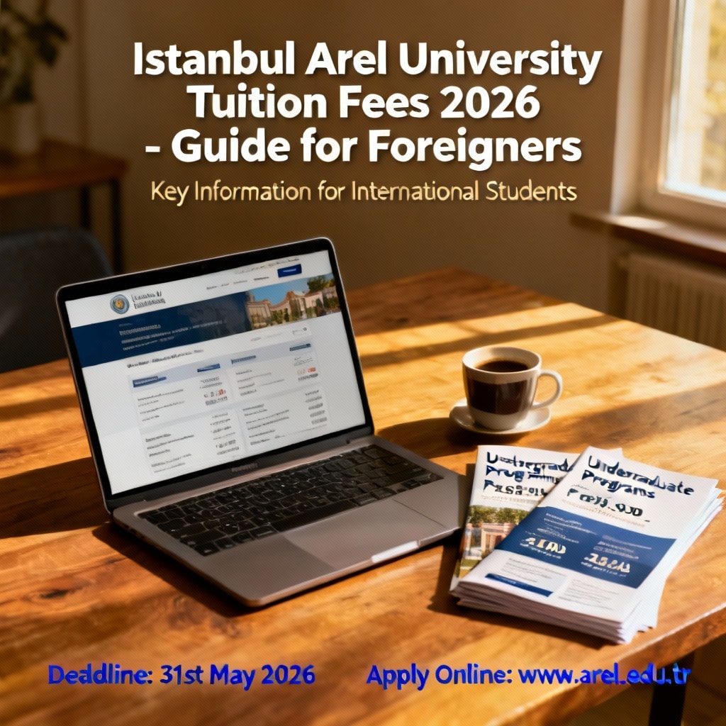 Istanbul Arel University tuition fees 2026 for foreigners