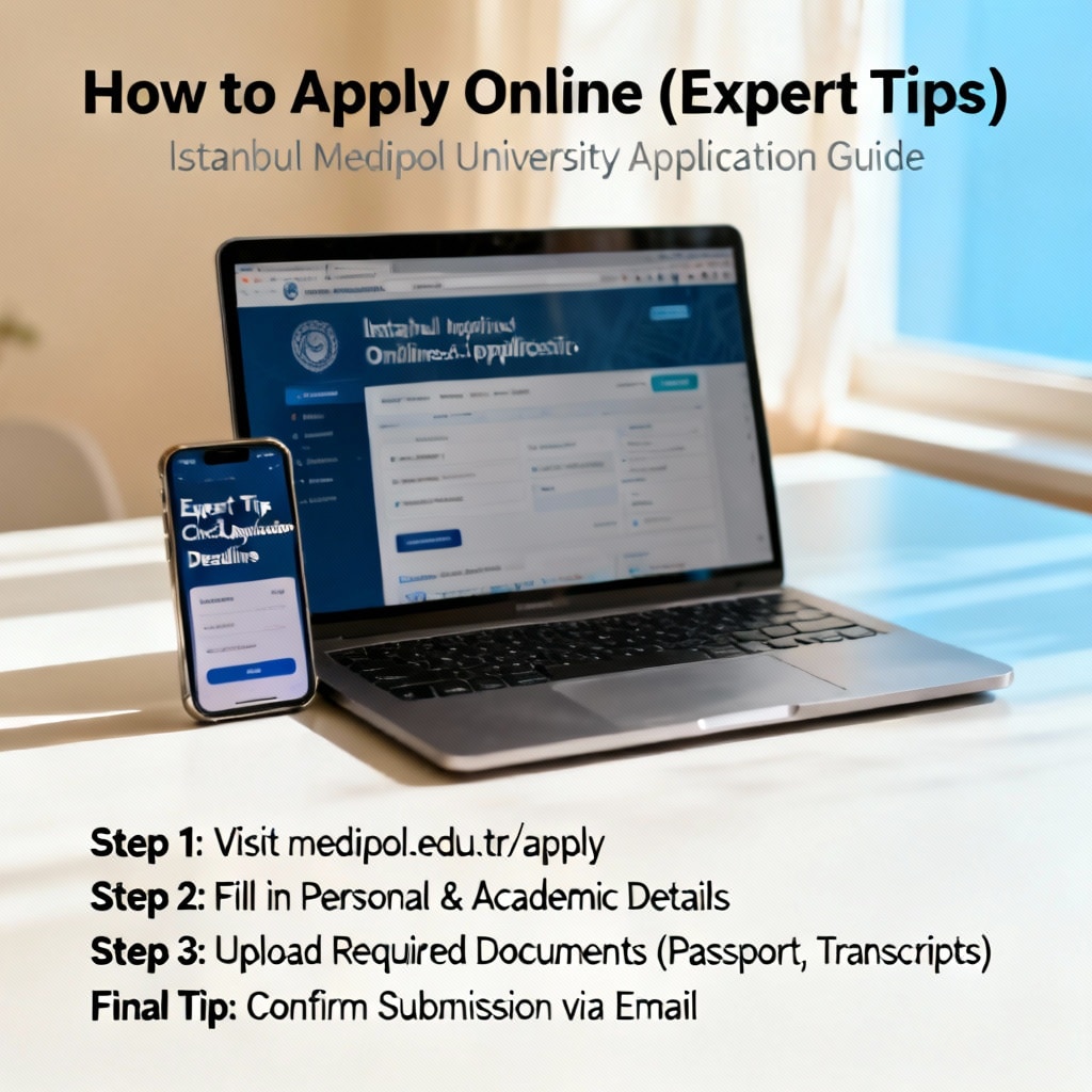 İstanbul Medipol University how to apply online expert tips