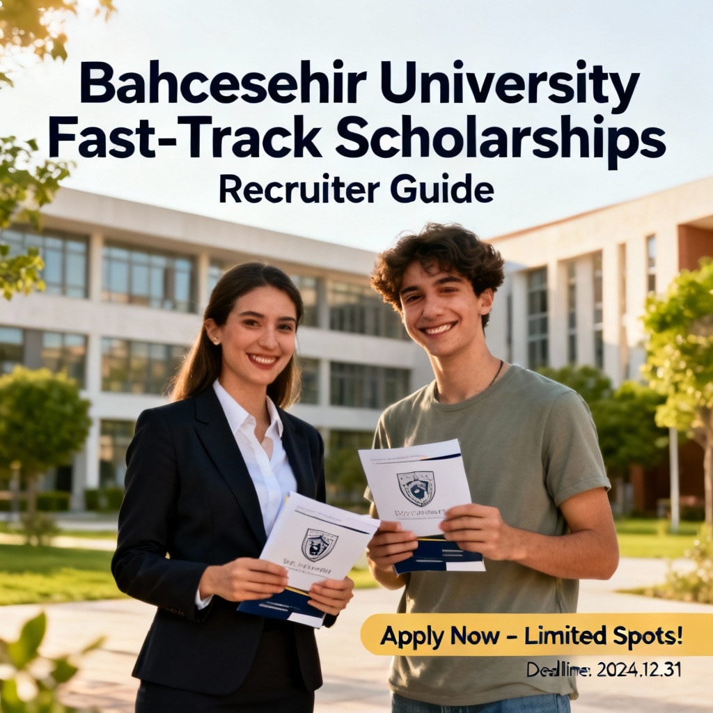 Bahçeşehir University scholarships for international students fast-track options