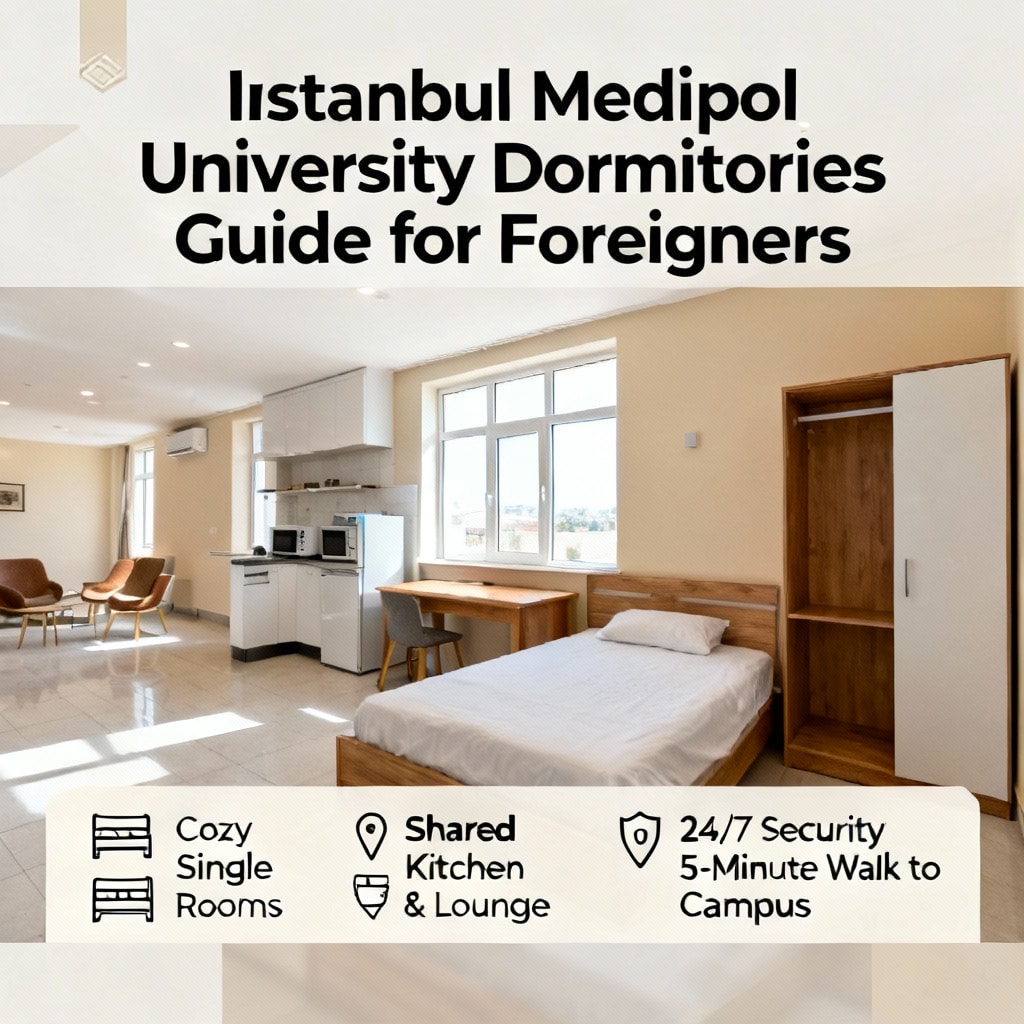 İstanbul Medipol University dormitories guide for foreigners