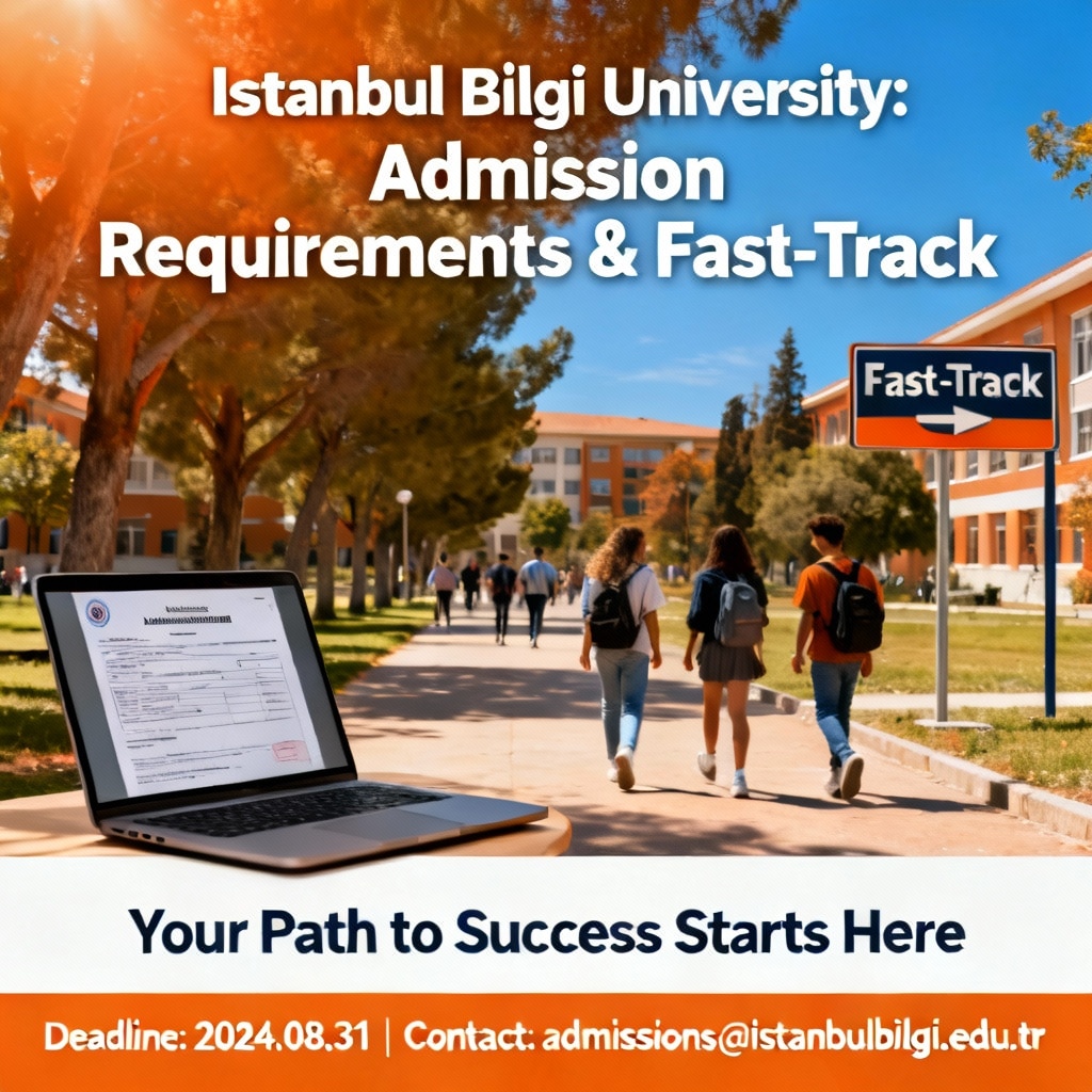 Istanbul Bilgi University admission requirements fast-track options