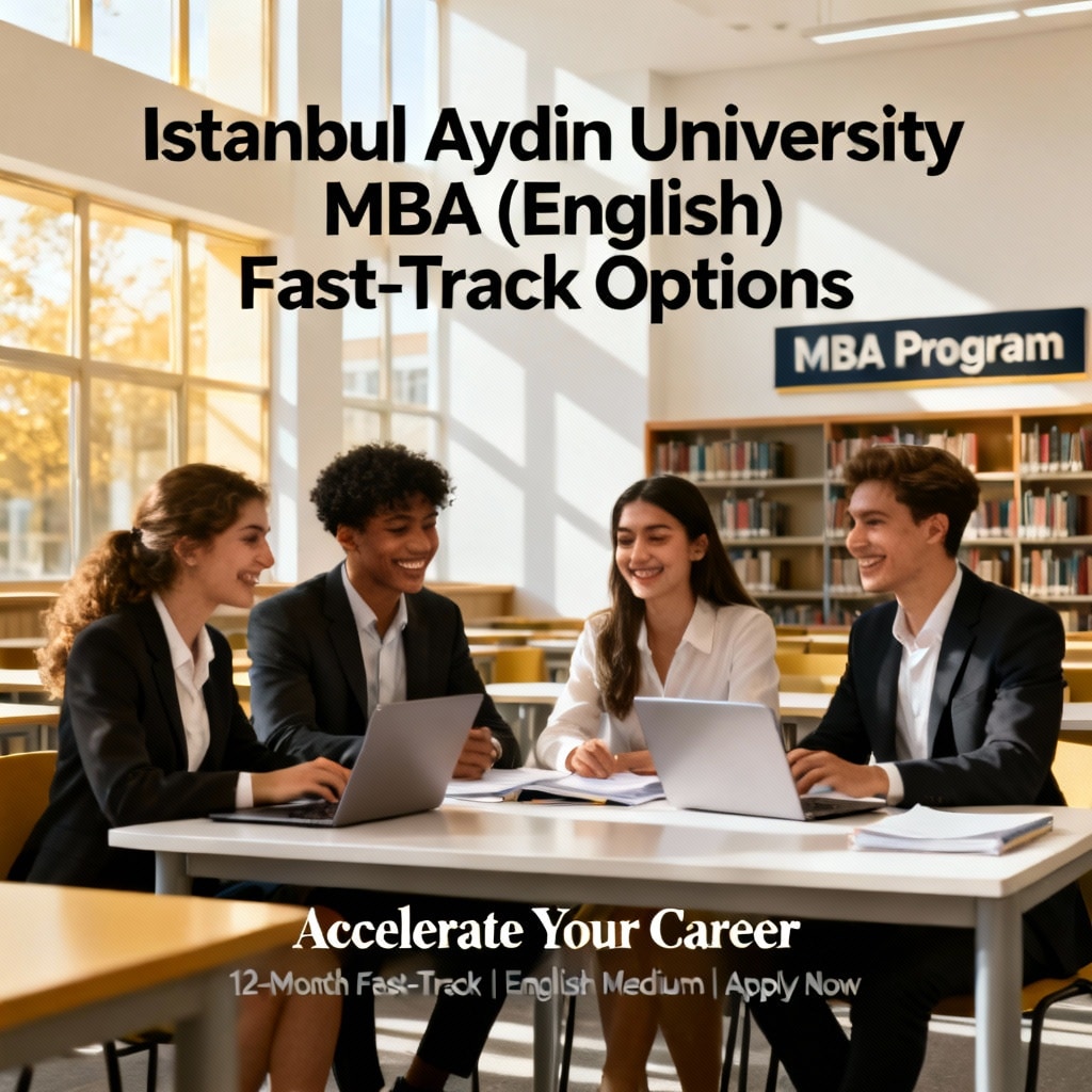 Istanbul Aydın University MBA in English fast-track options