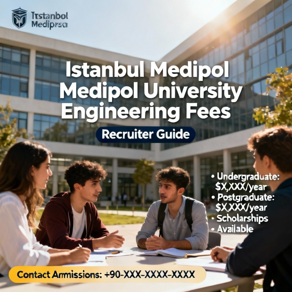 İstanbul Medipol University engineering programs fees breakdown