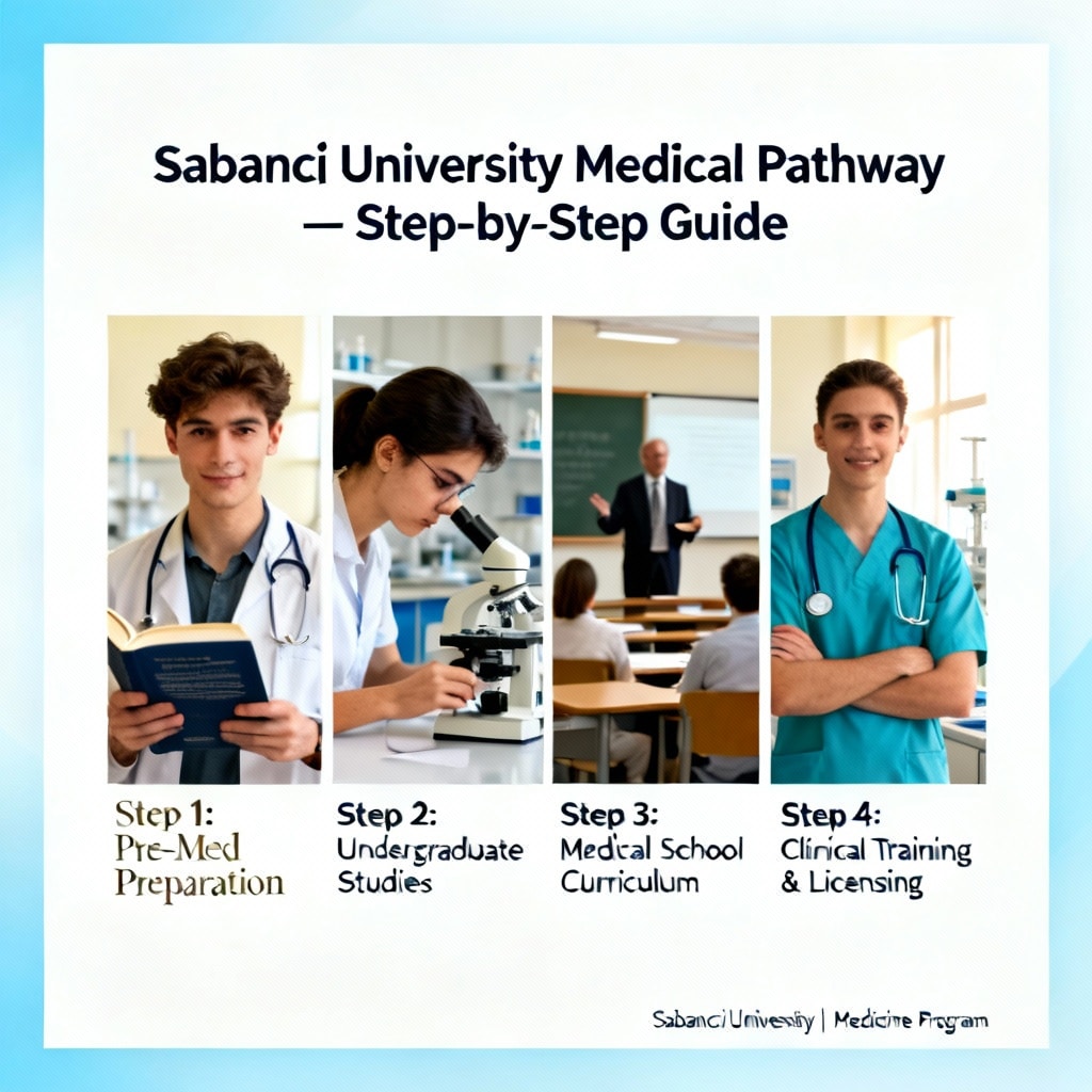 Sabancı University medical faculty admission step by step