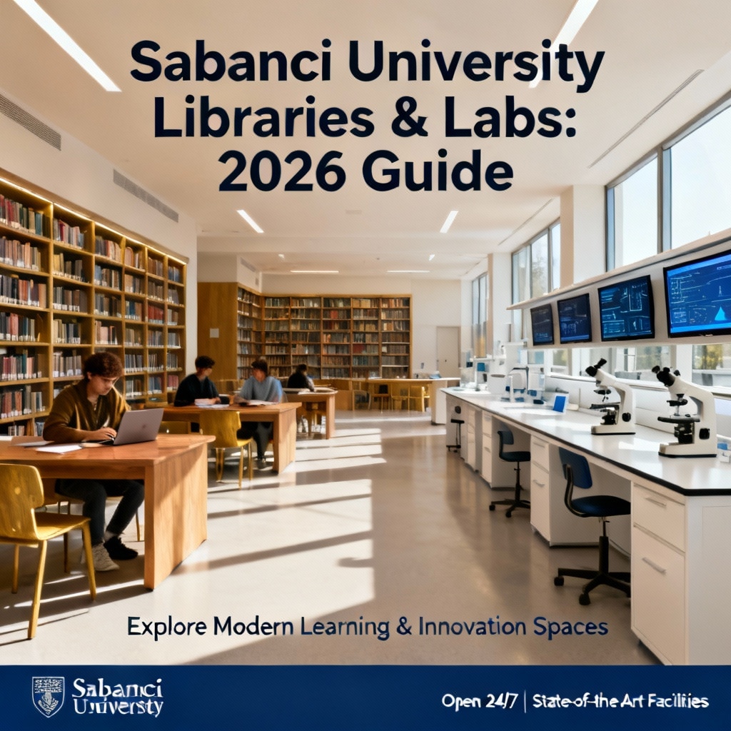 Sabancı University libraries and labs 2026 guide