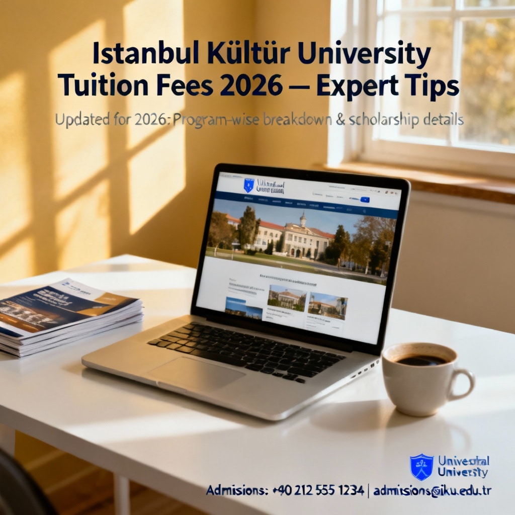 Istanbul Kültür University tuition fees 2026 expert tips