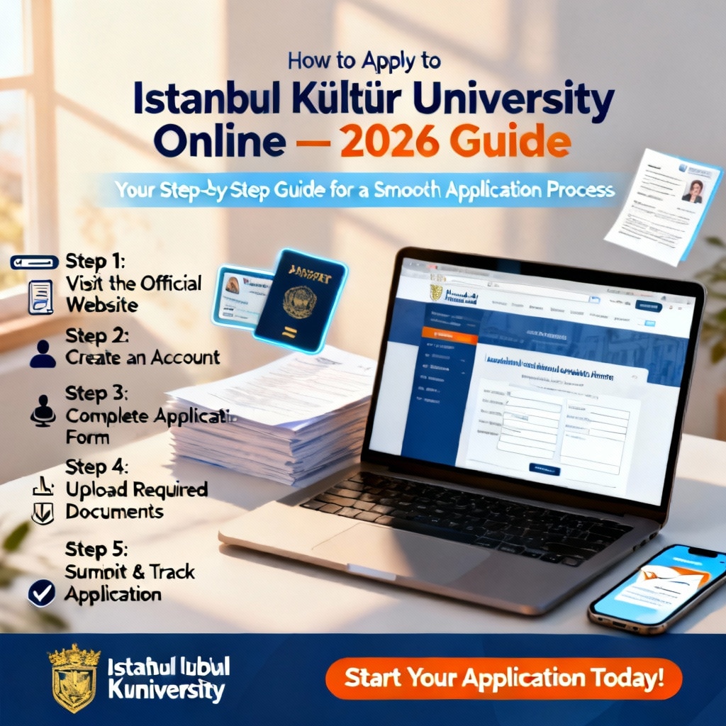 Istanbul Kültür University how to apply online 2026 guide