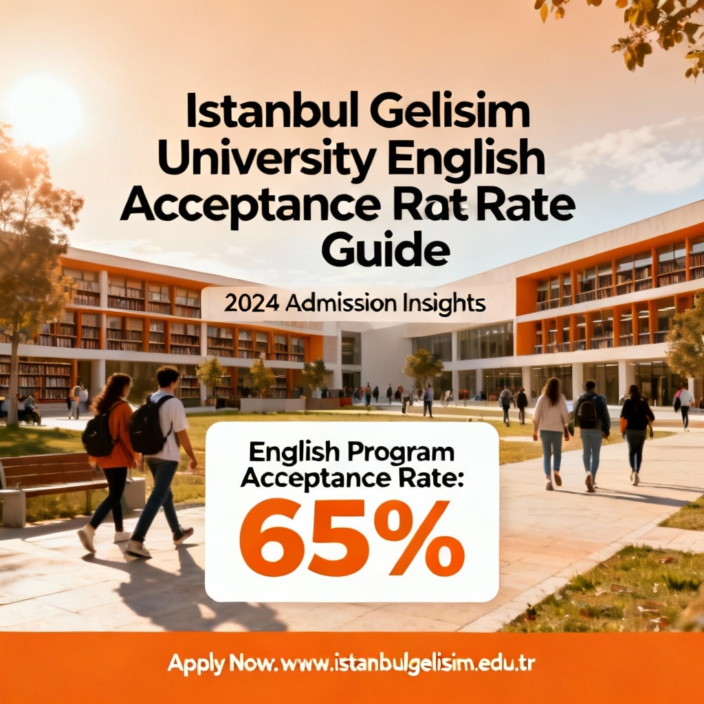 Istanbul Gelişim University acceptance rate in English