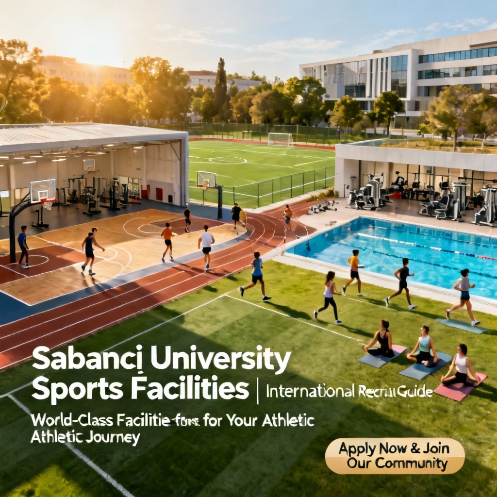 Sabancı University sports facilities for foreigners