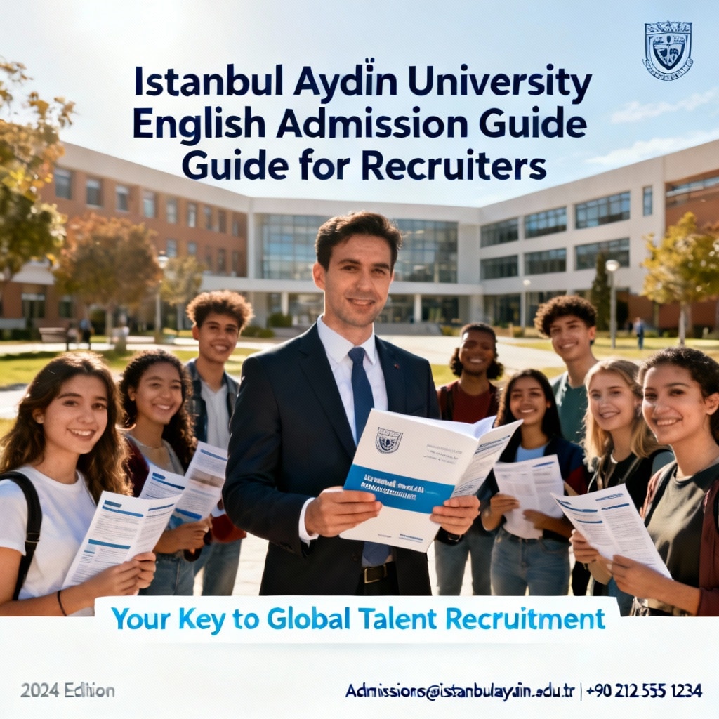 Istanbul Aydın University admission requirements in English