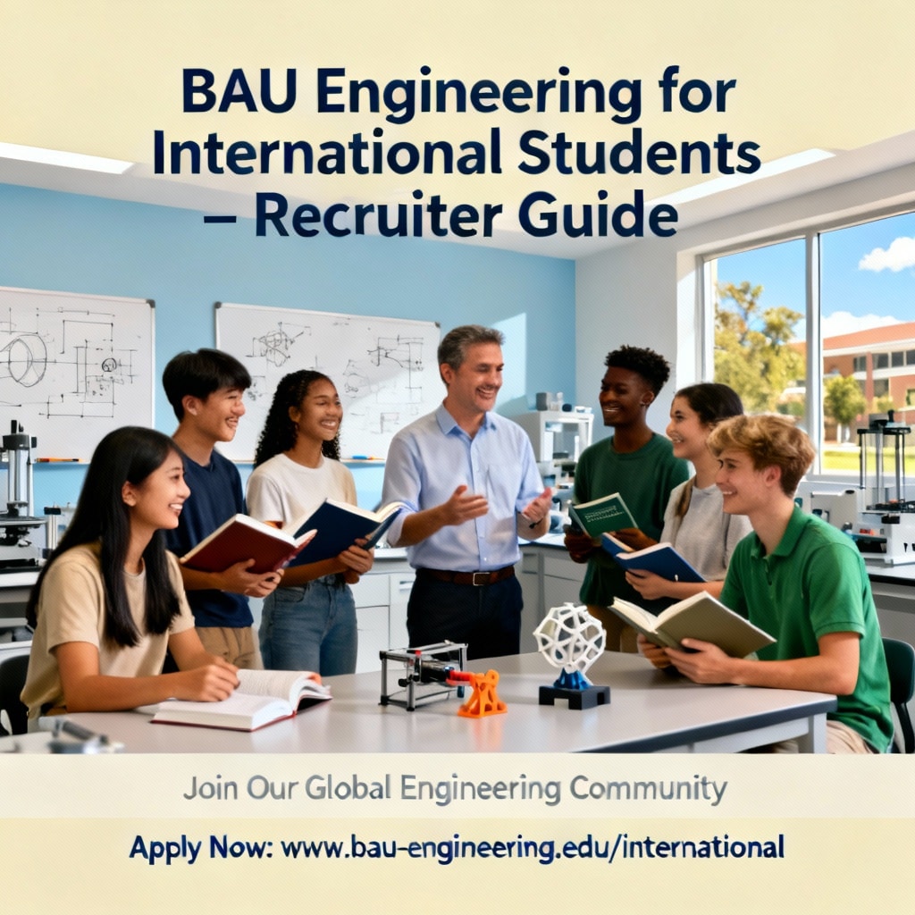 Bahçeşehir University engineering programs for foreigners