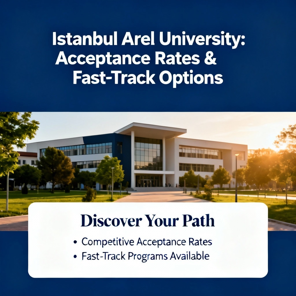 Istanbul Arel University acceptance rate fast-track options
