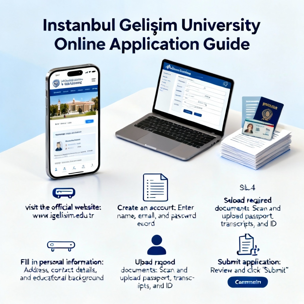 Istanbul Gelişim University how to apply online step by step