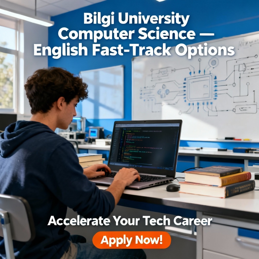 Istanbul Bilgi University computer science in English fast-track options