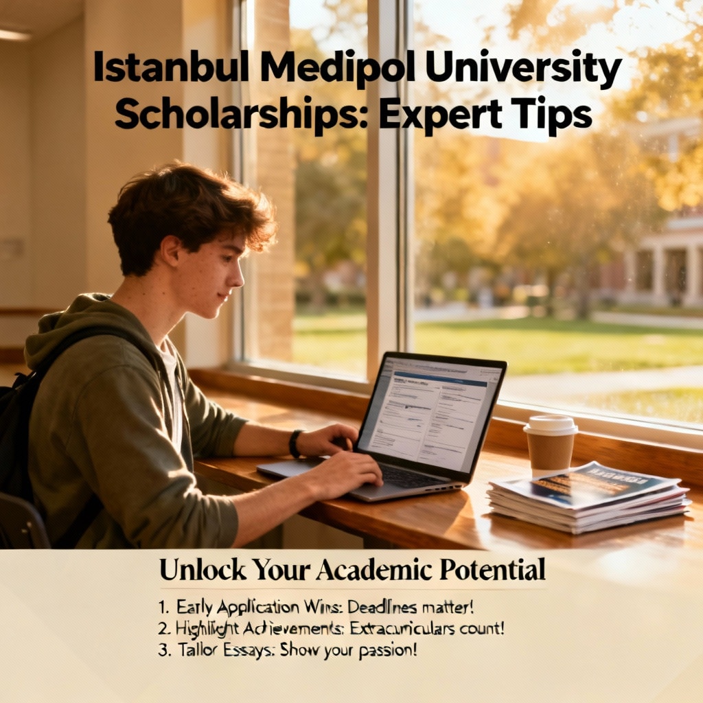 İstanbul Medipol University scholarships for international students expert tips
