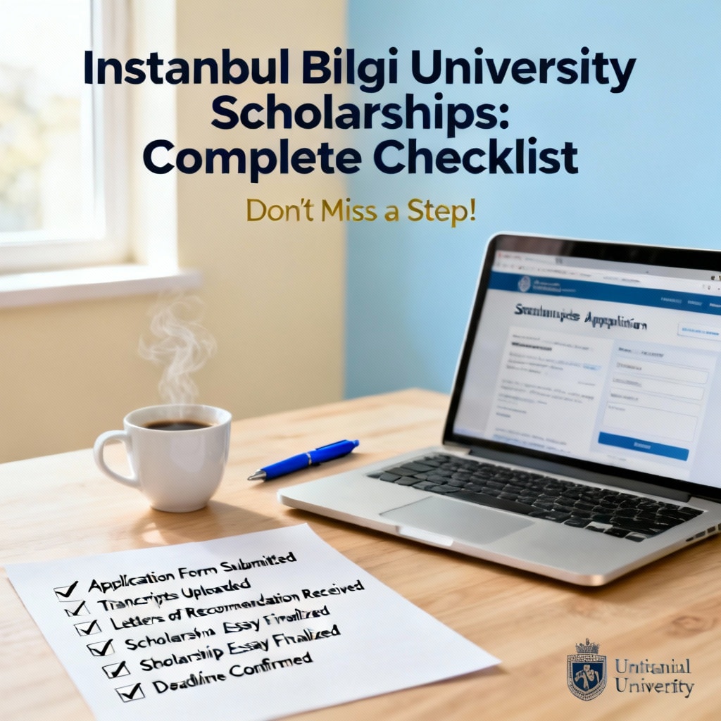 Istanbul Bilgi University scholarships for international students complete checklist
