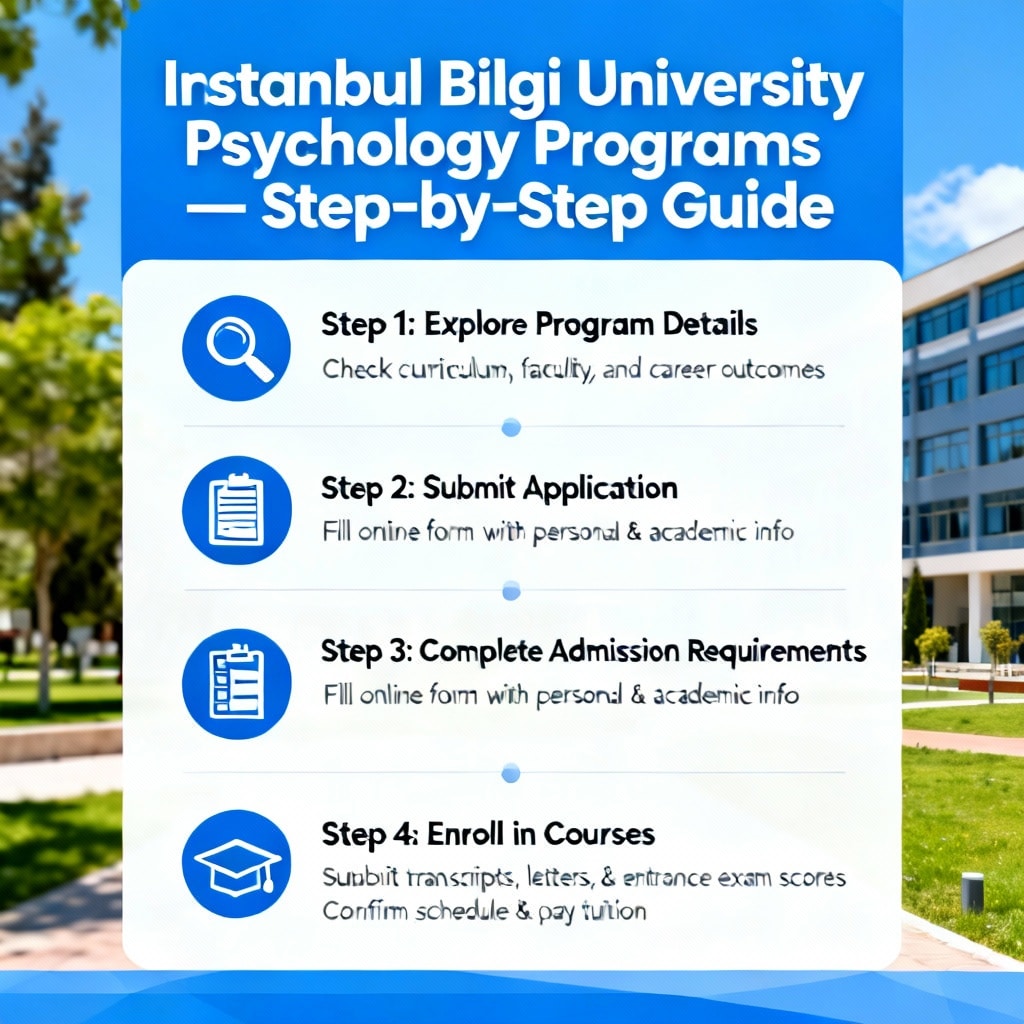 Istanbul Bilgi University psychology programs step by step