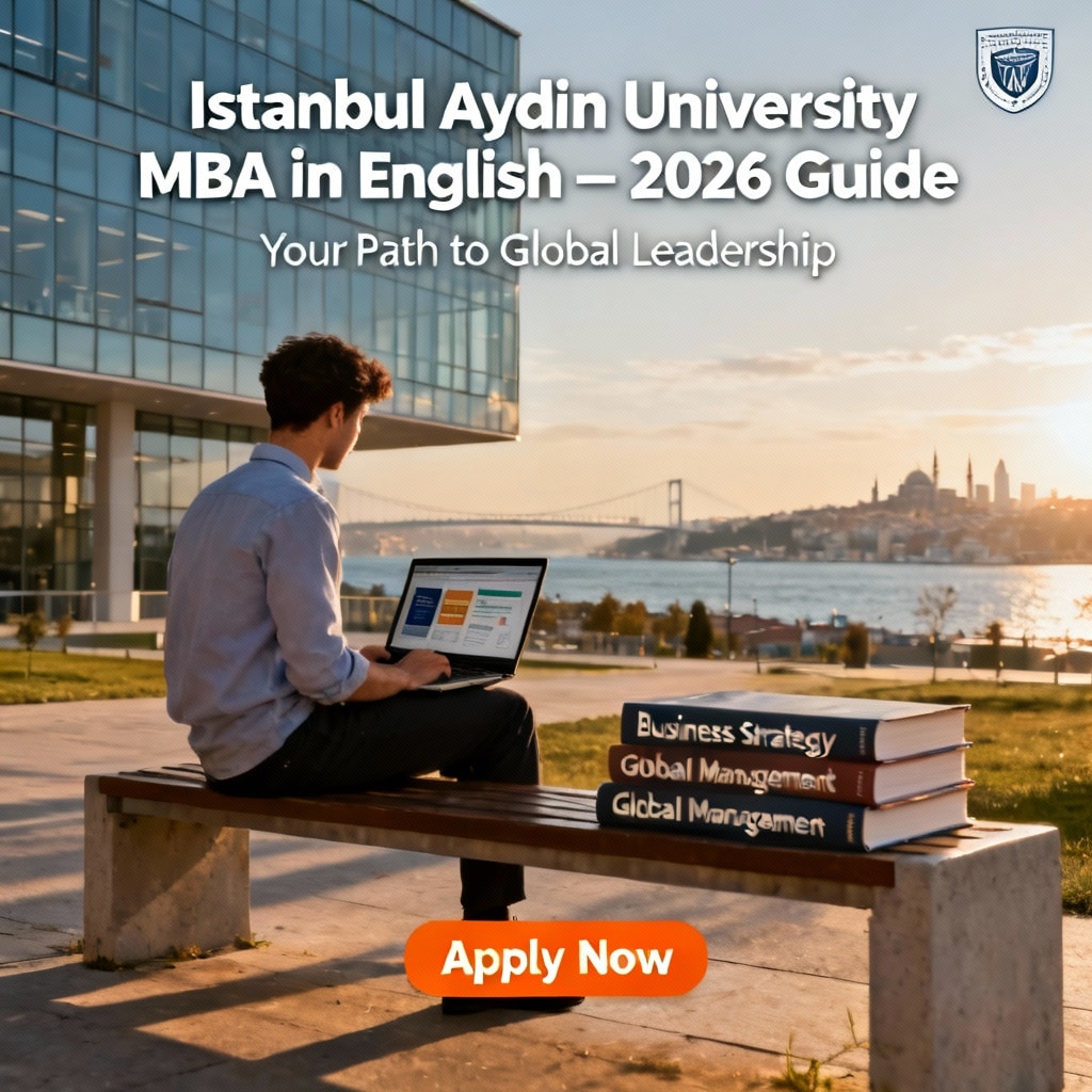 Istanbul Aydın University MBA in English 2026 guide