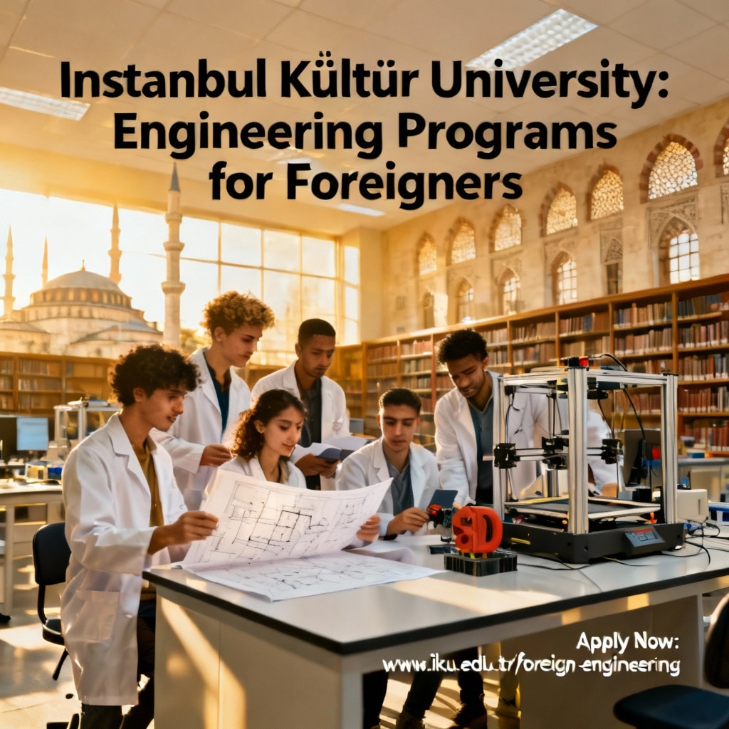 Istanbul Kültür University engineering programs for foreigners