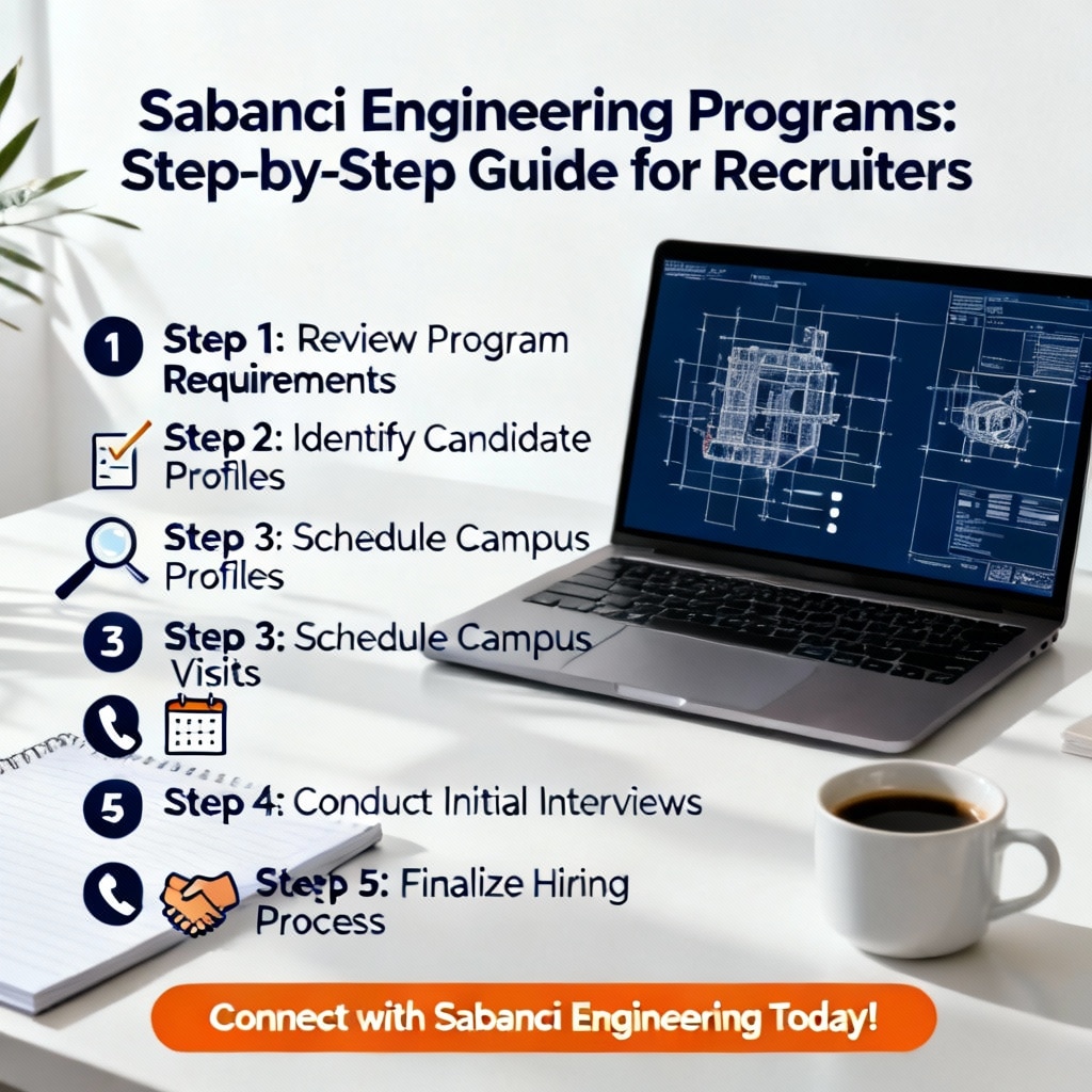 Sabancı University engineering programs step by step