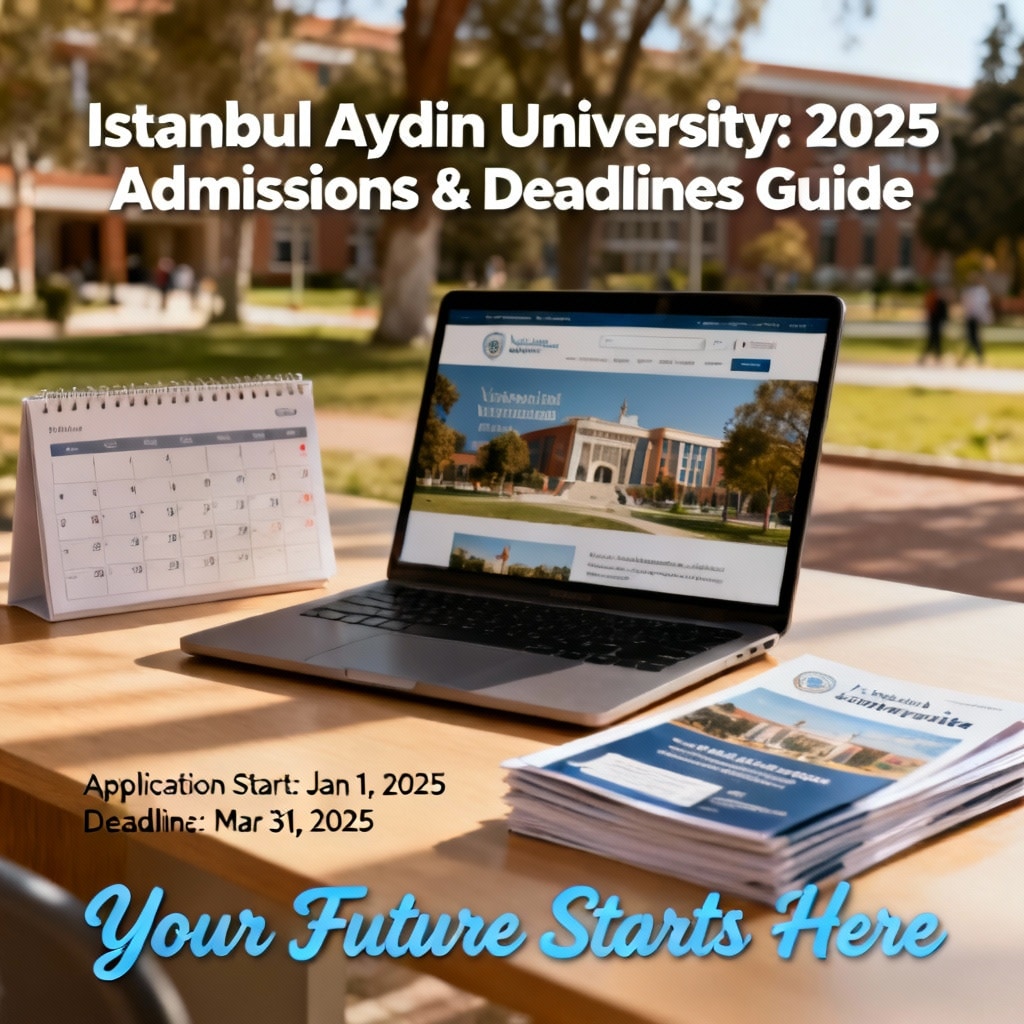 Istanbul Aydın University admission requirements updated deadlines