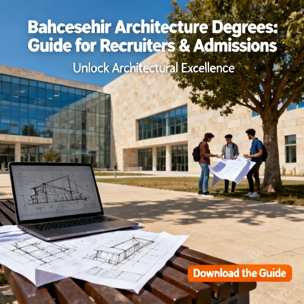 Bahçeşehir University architecture degrees for foreigners