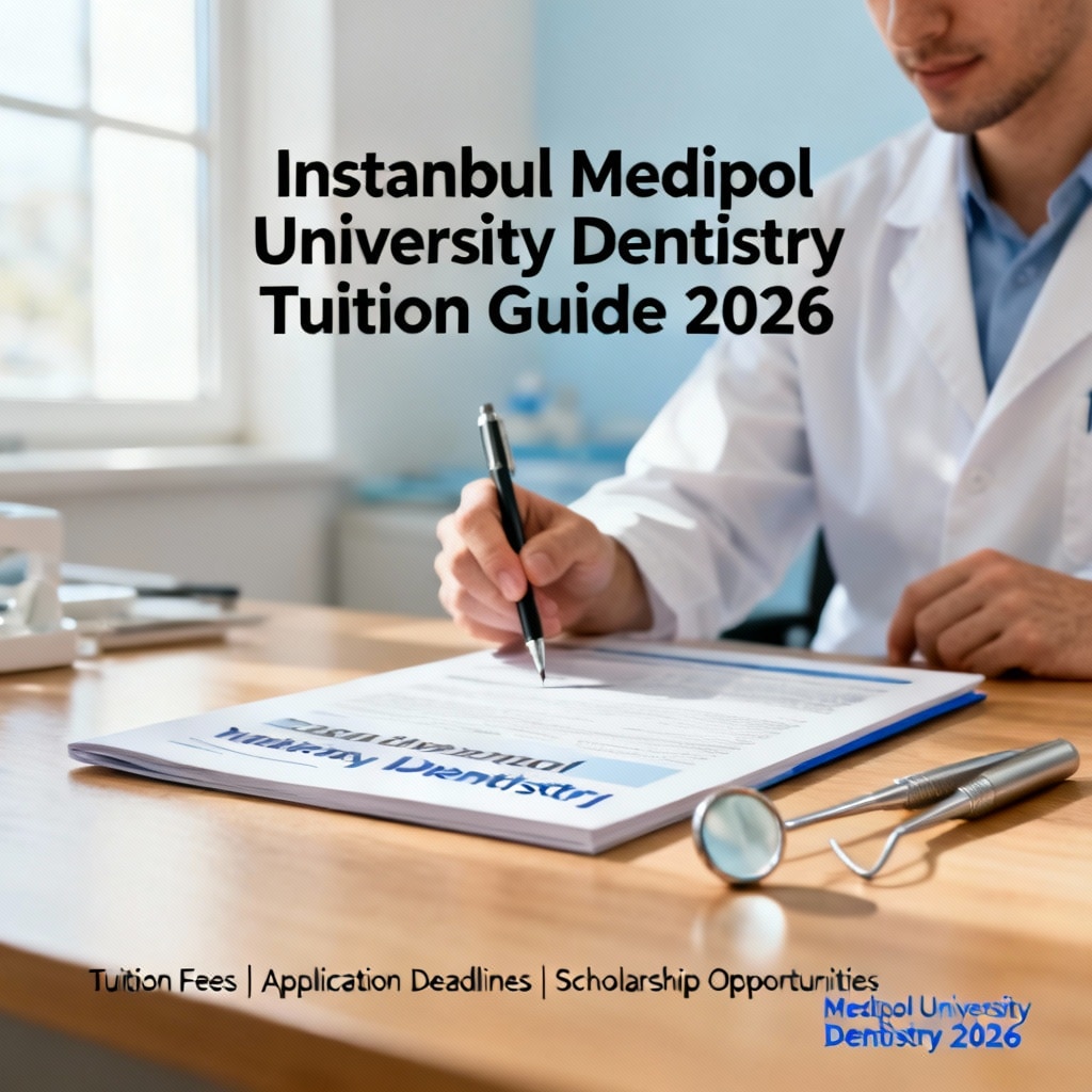 İstanbul Medipol University dentistry tuition 2026 guide