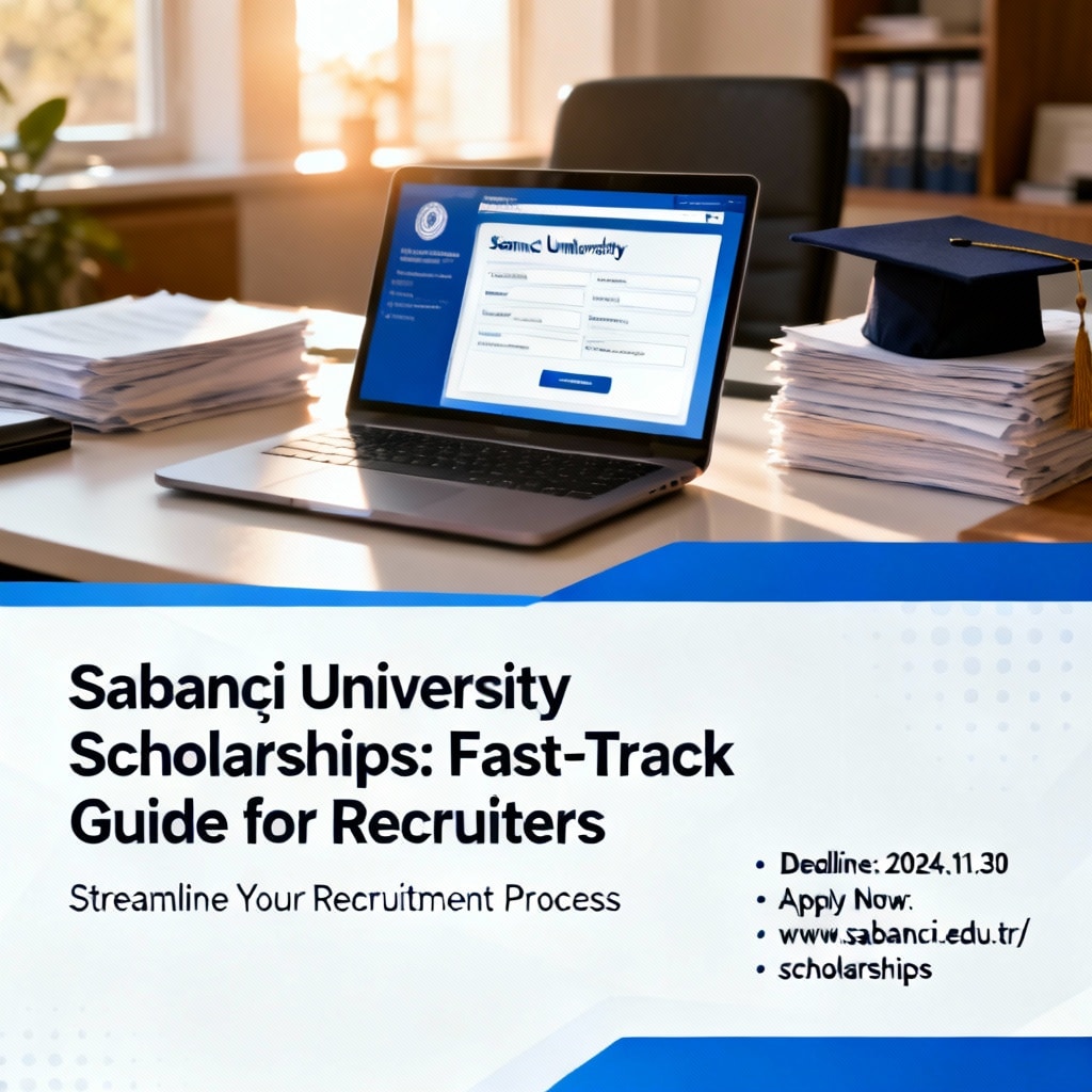 Sabancı University scholarships for international students fast-track options