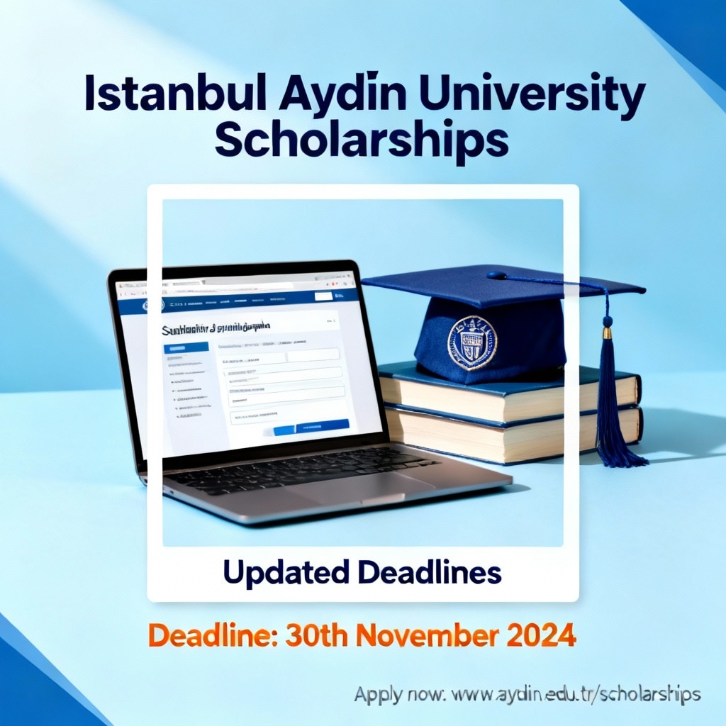 Istanbul Aydın University scholarships for international students updated deadlines