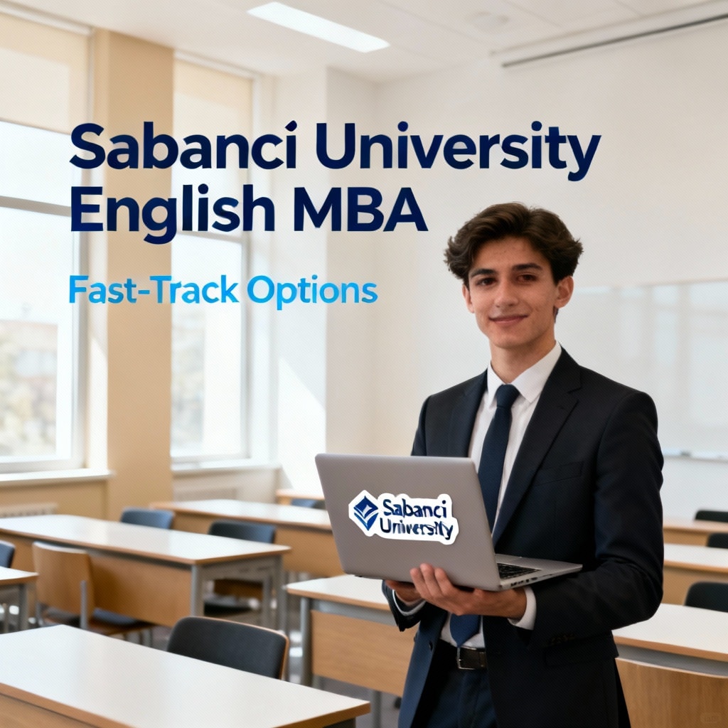Sabancı University MBA in English fast-track options