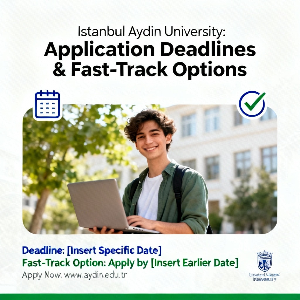 Istanbul Aydın University application deadlines fast-track options