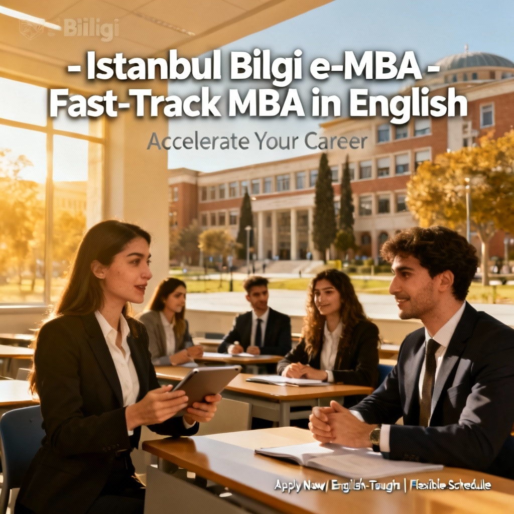 Istanbul Bilgi University MBA in English fast-track options