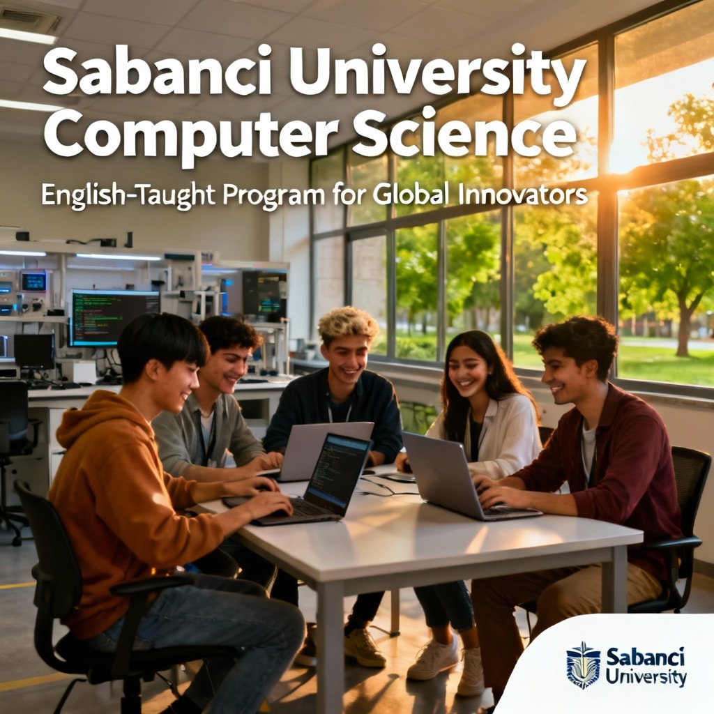 Sabancı University computer science in English for foreigners