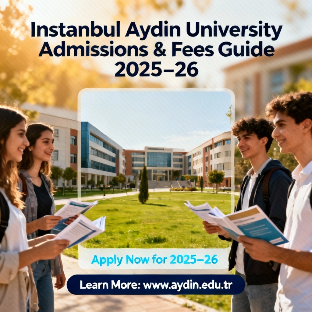 Istanbul Aydın University admission requirements fees breakdown