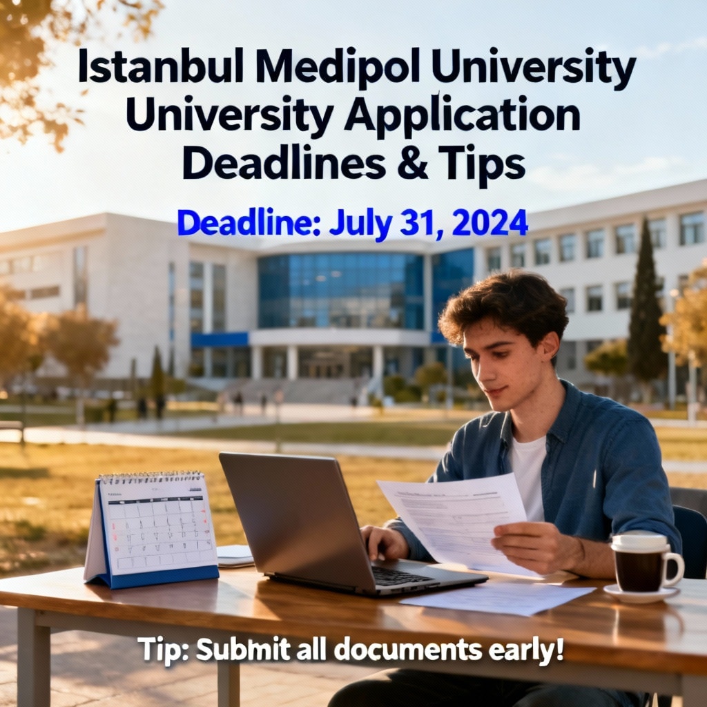 İstanbul Medipol University application deadlines expert tips