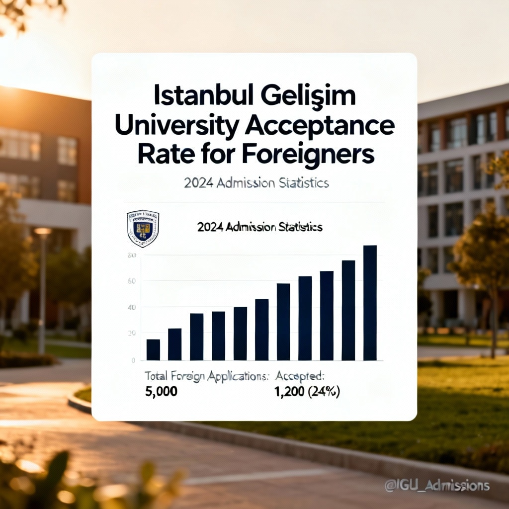 Istanbul Gelişim University acceptance rate for foreigners