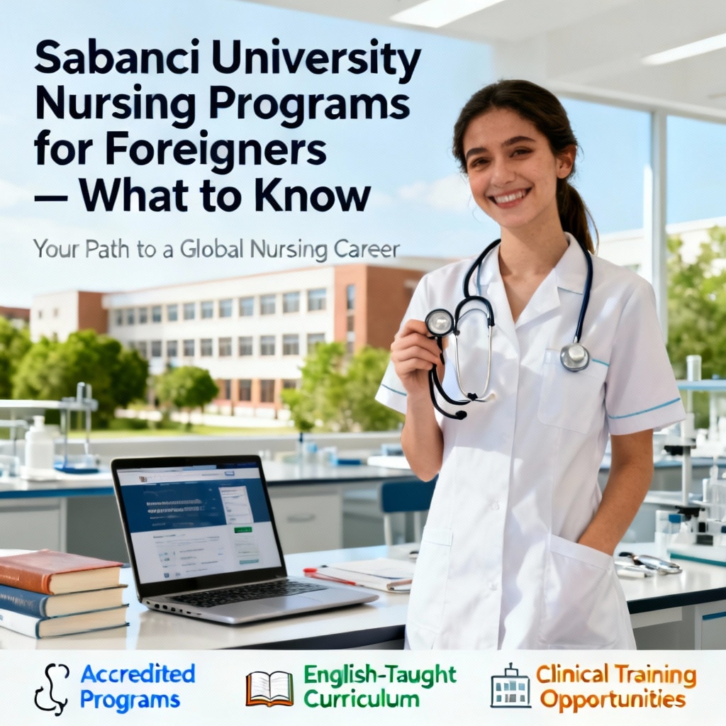 Sabancı University nursing programs for foreigners