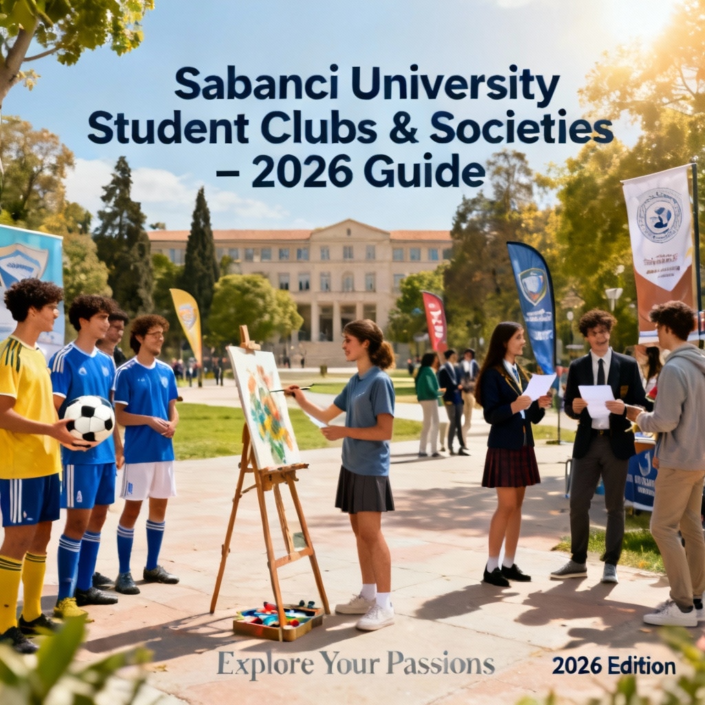 Sabancı University student clubs and societies 2026 guide