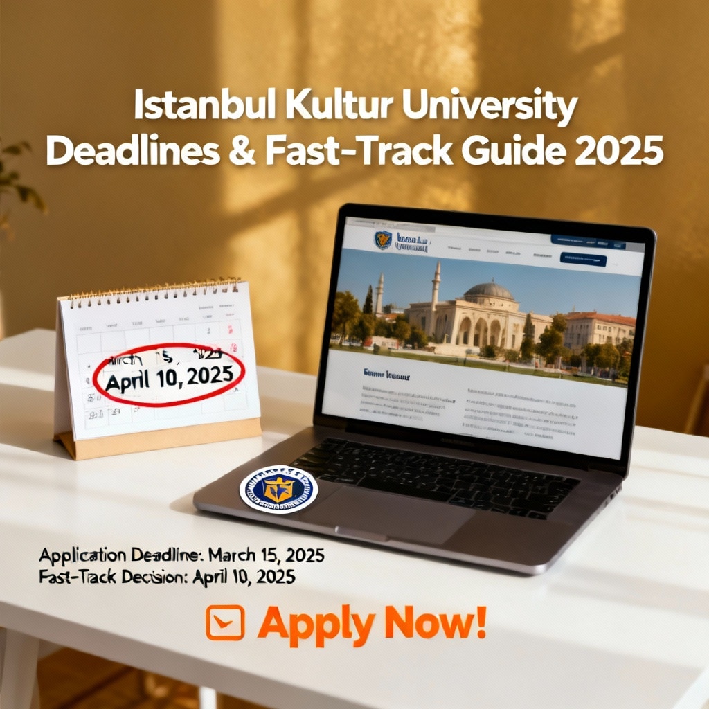 Istanbul Kültür University application deadlines fast-track options