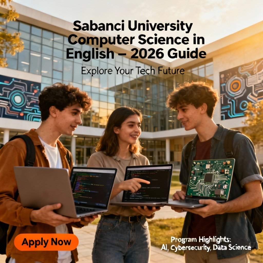 Sabancı University computer science in English 2026 guide