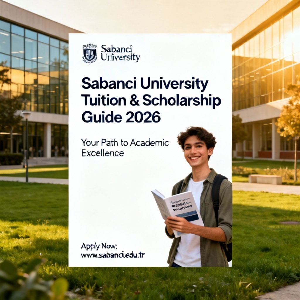 Sabancı University tuition fees 2026 requirements explained