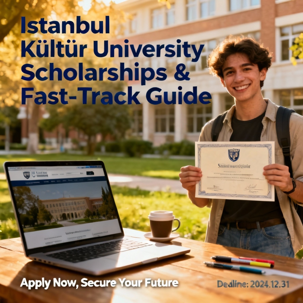 Istanbul Kültür University scholarships for international students fast-track options
