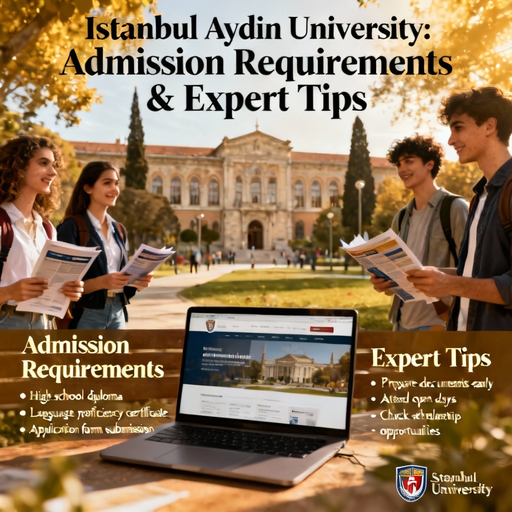 Istanbul Aydın University admission requirements expert tips