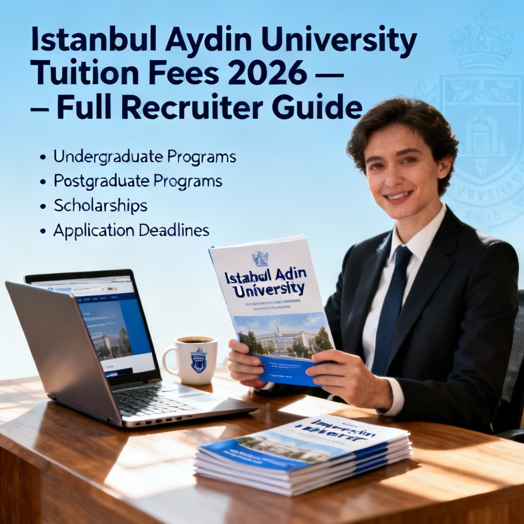 Istanbul Aydın University tuition fees 2026 fees breakdown