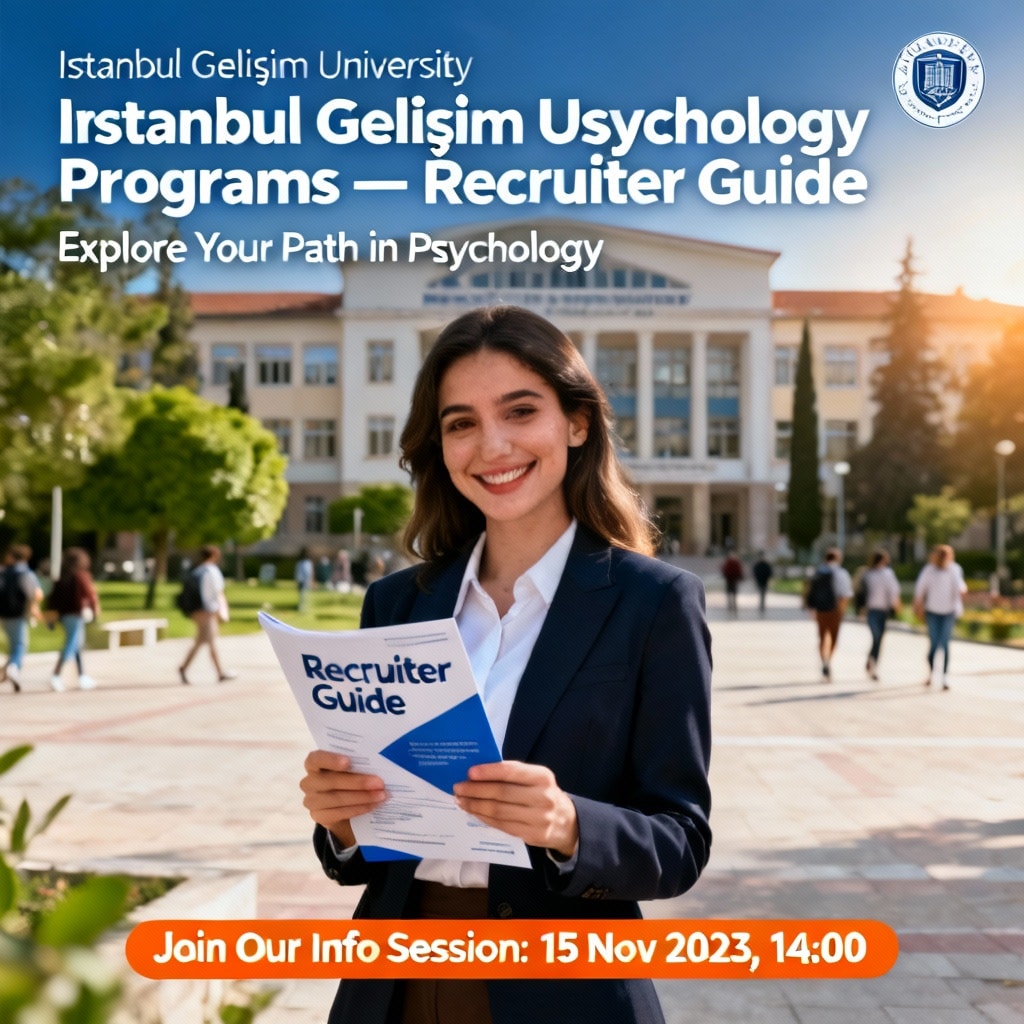 Istanbul Gelişim University psychology programs for foreigners