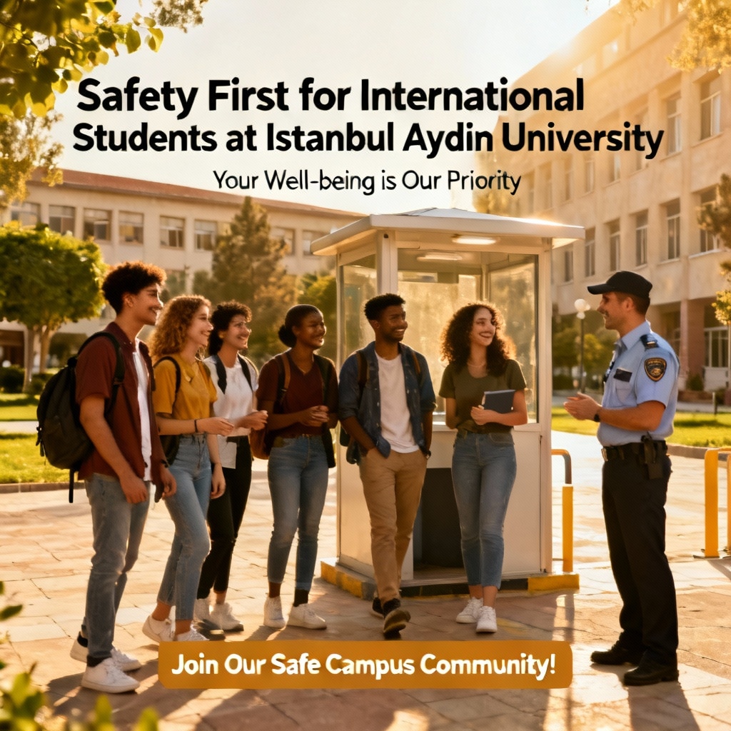 Istanbul Aydın University safety for international students