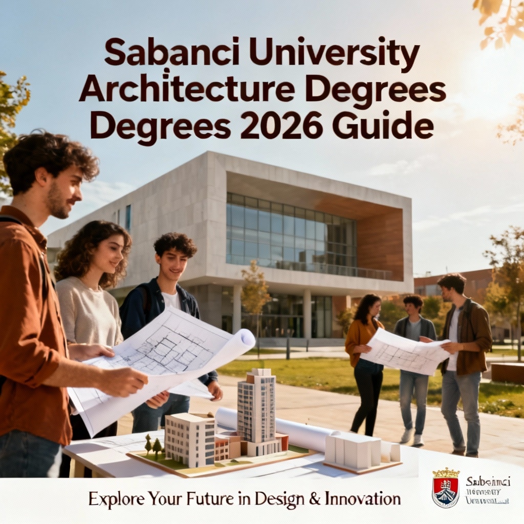 Sabancı University architecture degrees 2026 guide