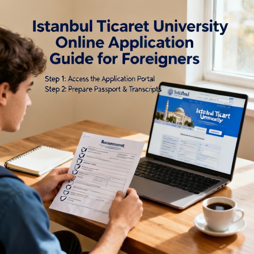 Istanbul Ticaret University how to apply online for foreigners